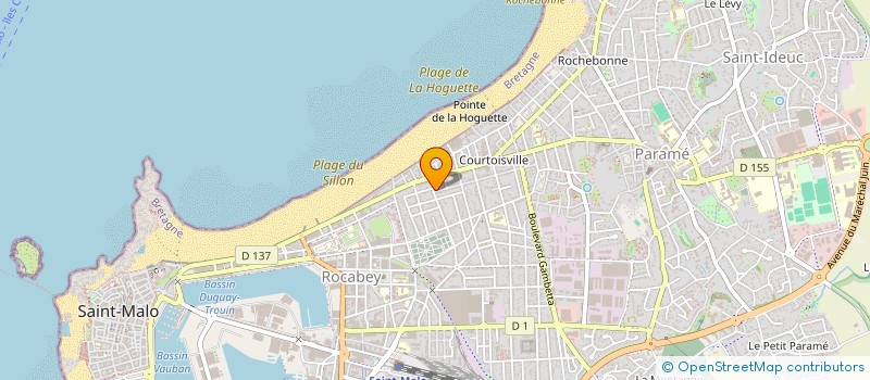 localisation de l'entreprise SCI LOMENER GMM  SAINT-MALO