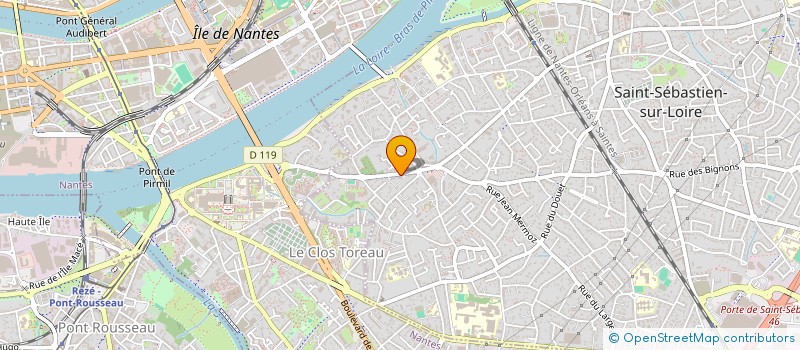 localisation de l'entreprise SCI LOMO à SAINT-SEBASTIEN-SUR-LOIRE