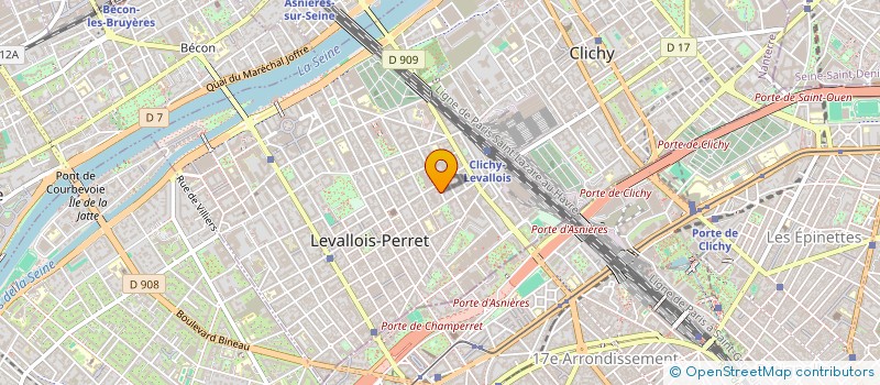 localisation de l'entreprise SCI LOMU IMMOBILIER à LEVALLOIS-PERRET