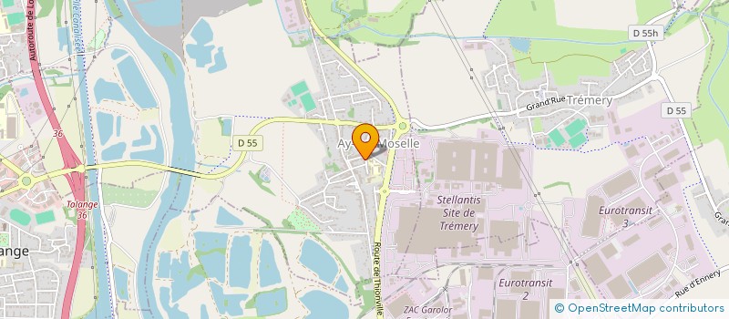 localisation de l'entreprise SCI LONA  AY-SUR-MOSELLE