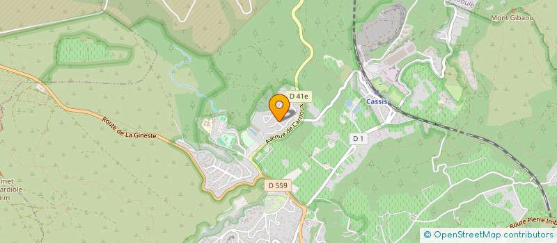 localisation de l'entreprise SCI LONA  CASSIS