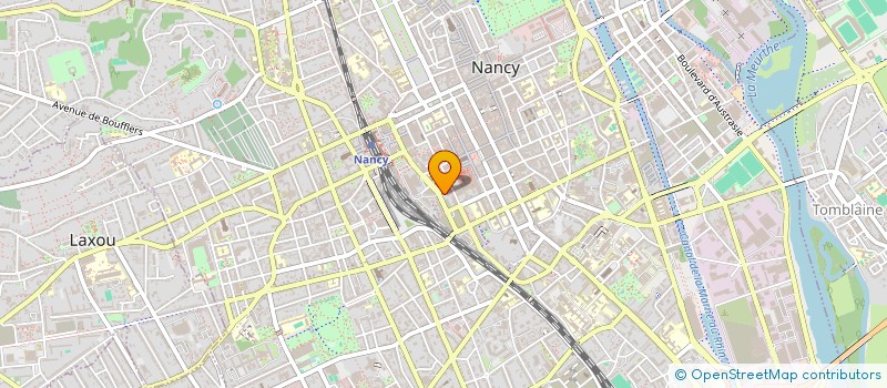 localisation de l'entreprise SCI LONA-SKY/CAH  NANCY