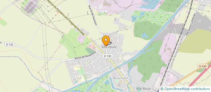 localisation de l'entreprise SCI LONAD à BOUCHAIN