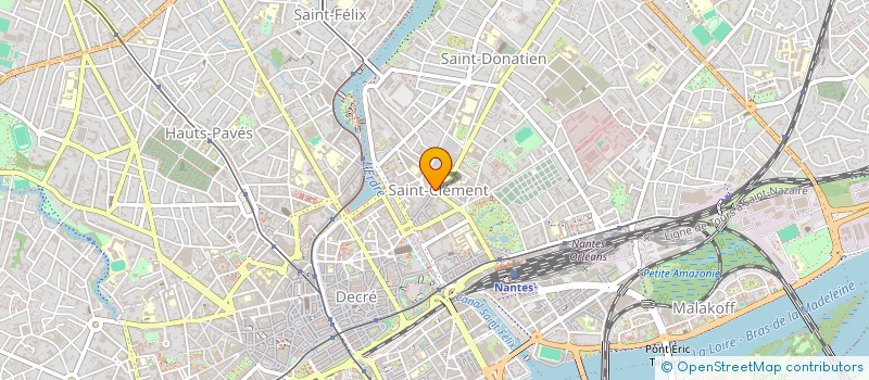 localisation de l'entreprise SCI LONCHRIDE  NANTES