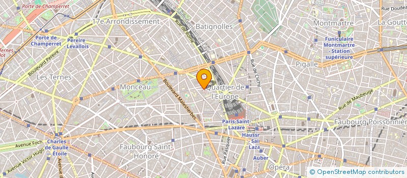 localisation de l'entreprise SCI LONDRES à PARIS