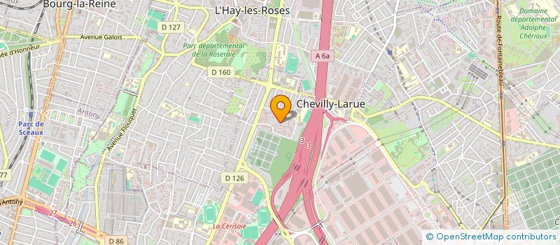 localisation de l'entreprise SCI LONDRES  CHEVILLY-LARUE