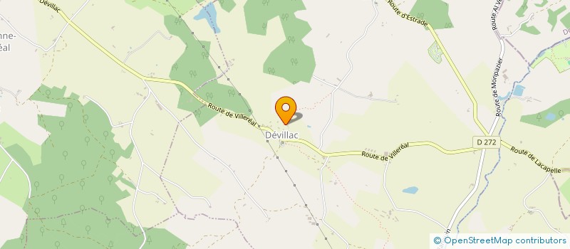 localisation de l'entreprise SCI LONGANI BERNICA  DEVILLAC