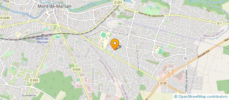 localisation de l'entreprise SCI LONGAS à MONT-DE-MARSAN