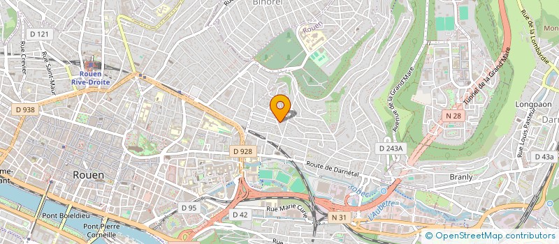 localisation de l'entreprise SCI LONGCHAMP  ROUEN