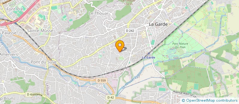 localisation de l'entreprise SCI LONGCHAMPS à LA GARDE