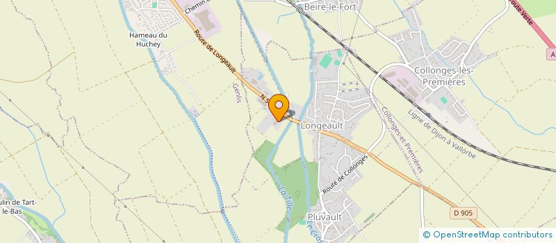 localisation de l'entreprise SCI LONGEAULT SEBILLON  LONGEAULT-PLUVAULT