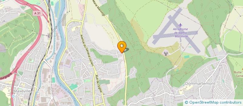 localisation de l'entreprise SCI LONGEFOND XII  MALZEVILLE