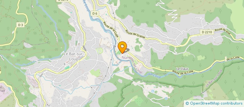 localisation de l'entreprise SCI  LONGFIELD  TOURRETTES-SUR-LOUP