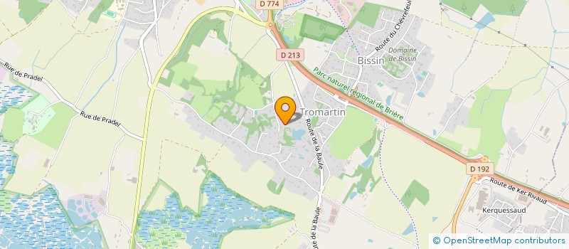 localisation de l'entreprise SCI LONGIMO  GUERANDE