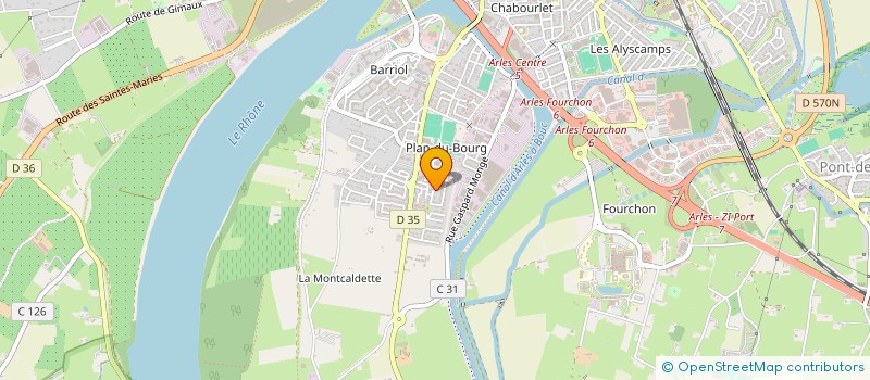 localisation de l'entreprise SCI LONGO MAI à ARLES