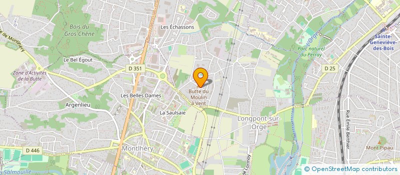 localisation de l'entreprise SCI LONGPONT MONDESIR  LONGPONT-SUR-ORGE