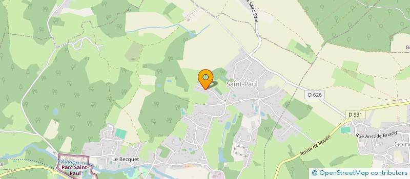 localisation de l'entreprise SCI LONGUE HAIE SDL  BEAUVAIS