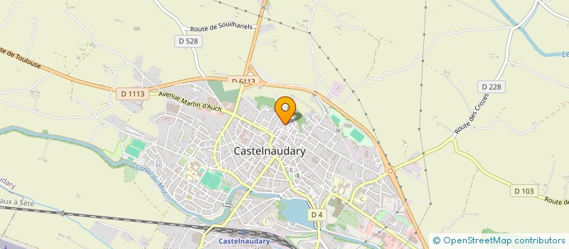 localisation de l'entreprise SCI LONI à CASTELNAUDARY
