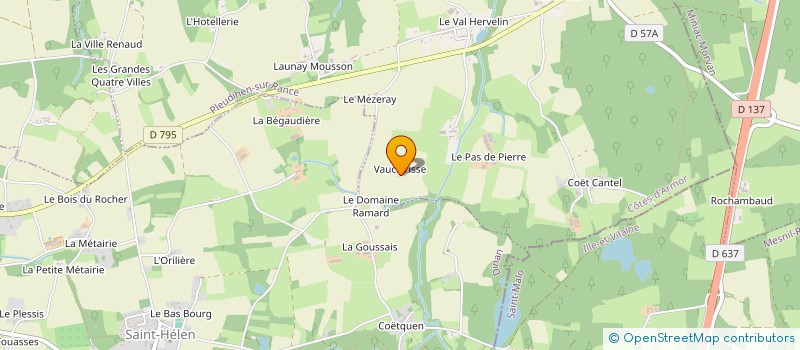 localisation de l'entreprise SCI LONI  PLEUDIHEN-SUR-RANCE