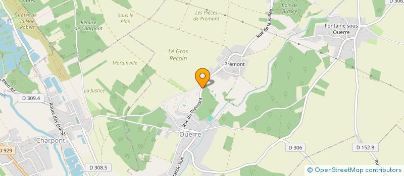 localisation de l'entreprise SCI LONIMAR à OUERRE