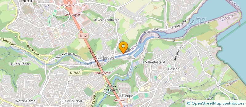 localisation de l'entreprise SCI LOOM  PLERIN