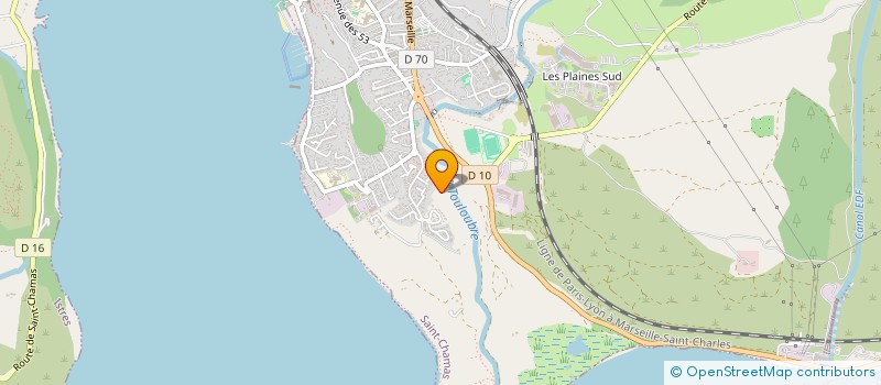 localisation de l'entreprise SCI LOONA  SAINT-CHAMAS