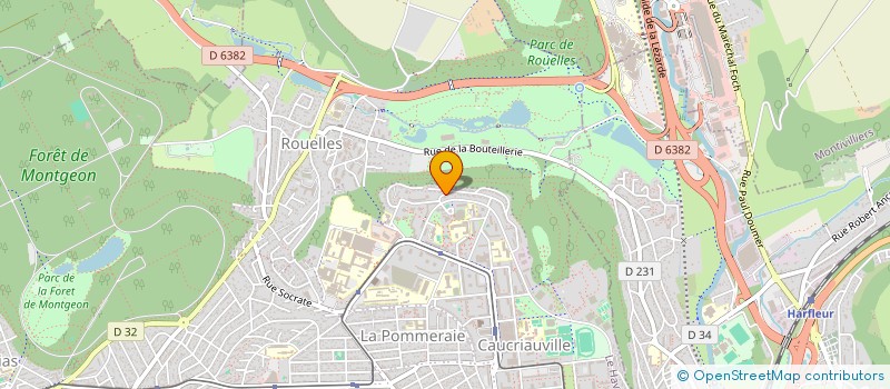 localisation de l'entreprise SCI LOONSTREK à LE HAVRE