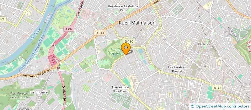 localisation de l'entreprise SCI LOOPCHOU à RUEIL-MALMAISON