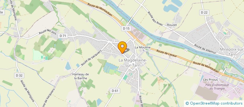 localisation de l'entreprise SCI LOOPING  RIVESALTES