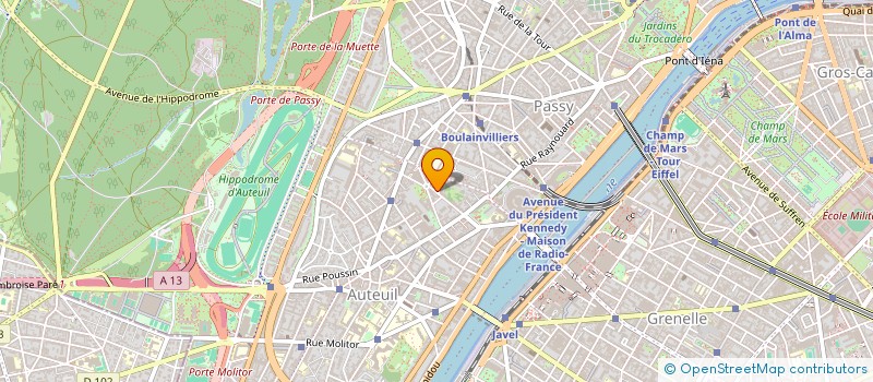 localisation de l'entreprise SCI LOOSKY  PARIS