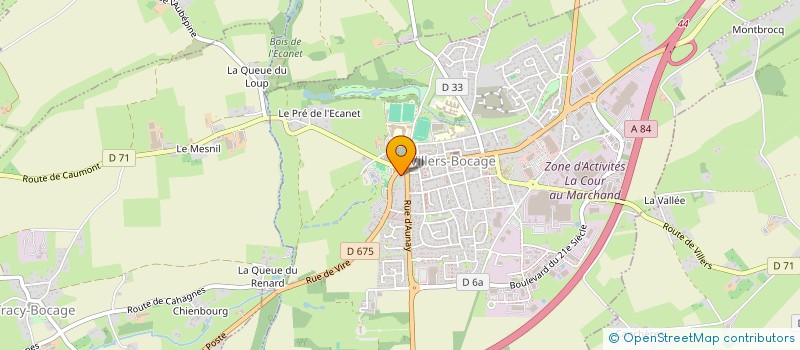 localisation de l'entreprise SCI LOOVAEL  VILLERS-BOCAGE