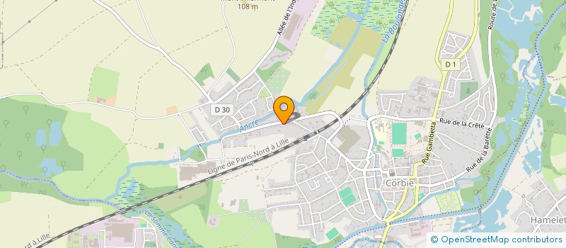localisation de l'entreprise SCI LOP à VILLERS-BRETONNEUX