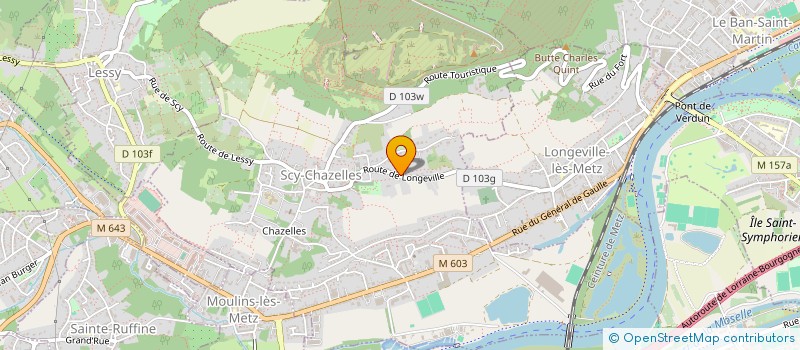 localisation de l'entreprise SCI LOPAM  SCY-CHAZELLES