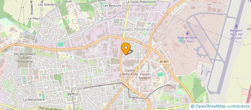 localisation de l'entreprise SCI LOPES  TOURS