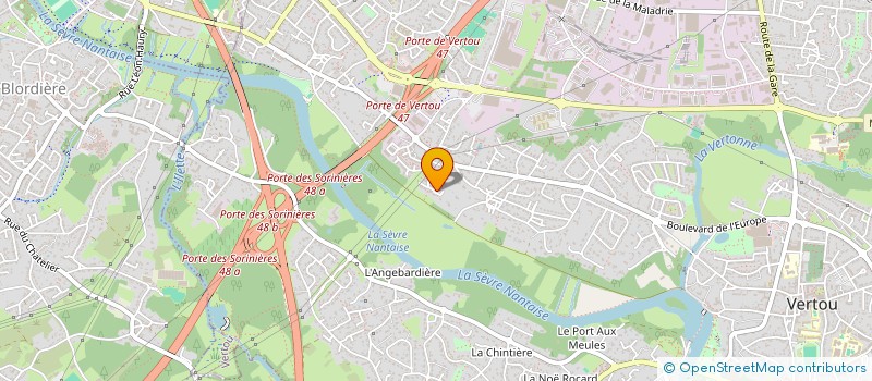 localisation de l'entreprise SCI LOPES & CO  VERTOU