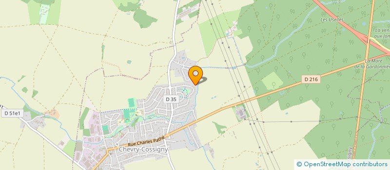 localisation de l'entreprise SCI LOPES FAMILY INVEST  CHEVRY-COSSIGNY