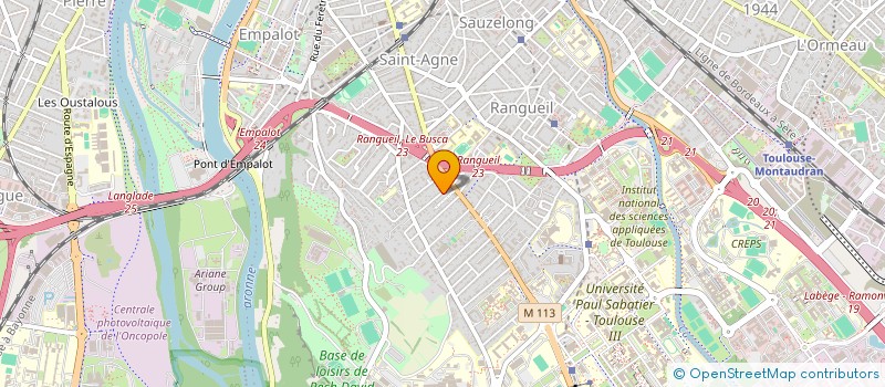 localisation de l'entreprise SCI LOPEZ - GALAUP à TOULOUSE