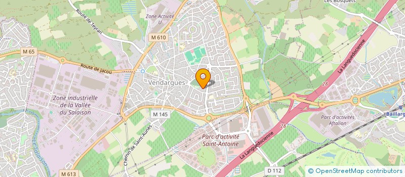 localisation de l'entreprise SCI LOPI à VENDARGUES
