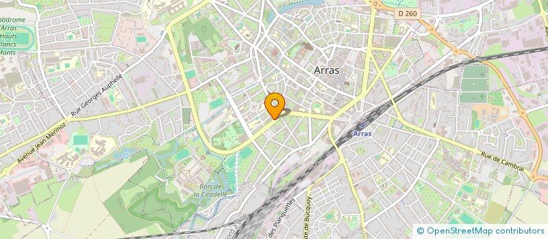 localisation de l'entreprise SCI LOPI à ARRAS