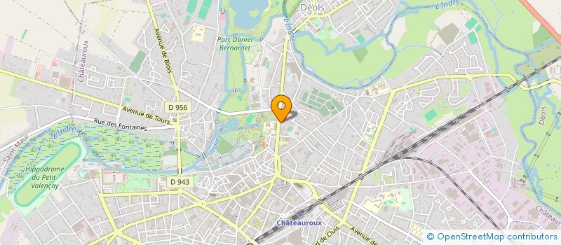 localisation de l'entreprise SCI LOPIN à CHATEAUROUX