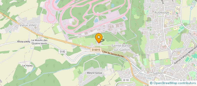 localisation de l'entreprise SCI LOPLOP  LE VAL D'HAZEY