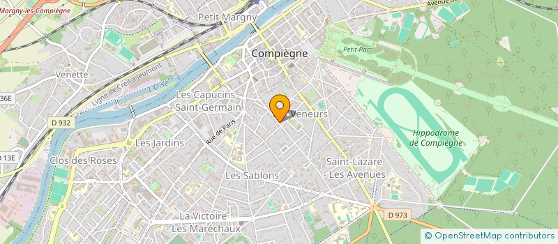 localisation de l'entreprise SCI LOPPIN  COMPIEGNE