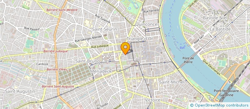 localisation de l'entreprise SCI LOQUELTAS à BORDEAUX