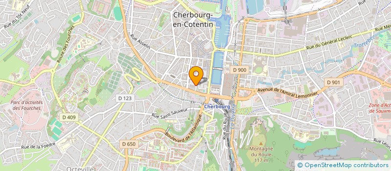 localisation de l'entreprise SCI LOQUET FAMILY à CHERBOURG-EN-COTENTIN