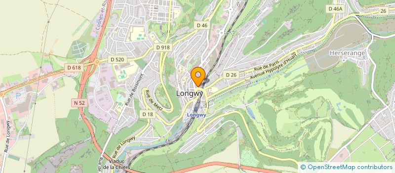 localisation de l'entreprise SCI LOR à LONGWY
