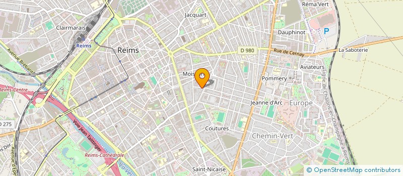 localisation de l'entreprise SCI LOR  REIMS