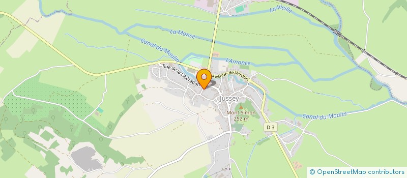 localisation de l'entreprise SCI LOR  JUSSEY