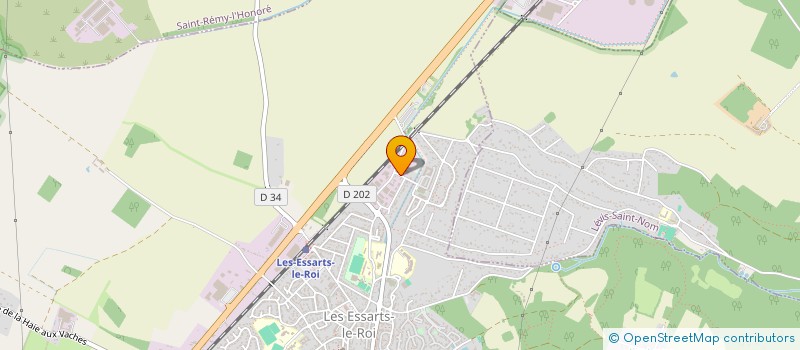 localisation de l'entreprise SCI LOR ET AN  LES ESSARTS-LE-ROI
