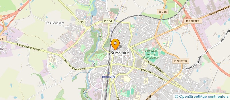 localisation de l'entreprise SCI LORA  BRESSUIRE