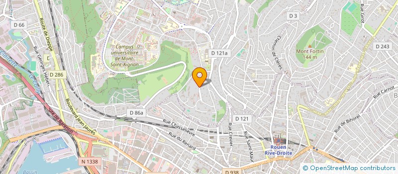 localisation de l'entreprise SCI LORA  MONT-SAINT-AIGNAN